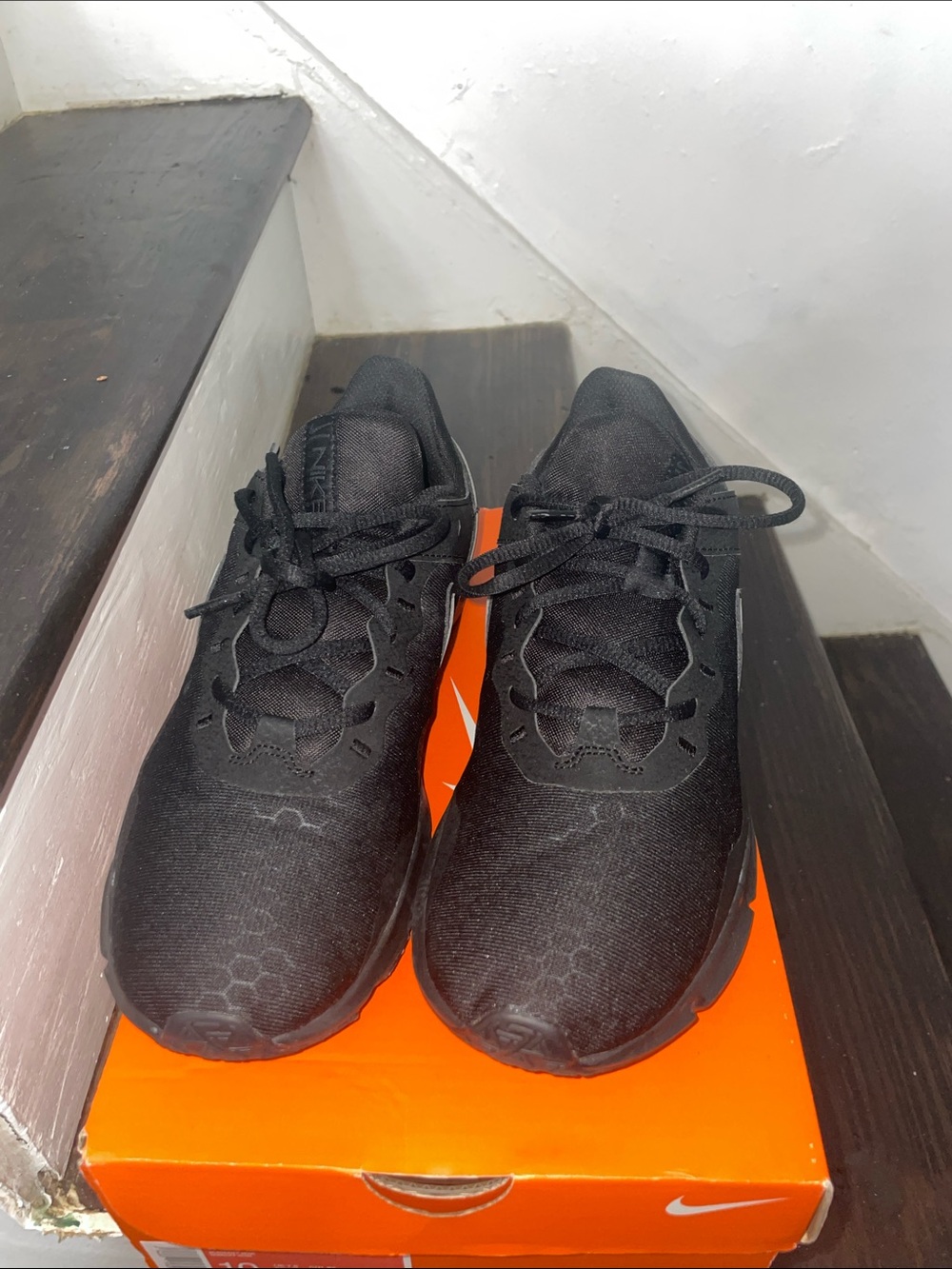 Women’s Nike Black Athletic Running Shoes size 10